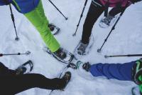 Hoch droben - deine Spur im Schnee